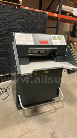 Challenge Titan 200  20" Hydraulic Paper Cutter