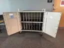 Laptop charging cart