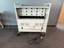 Laptop charging cart