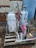 1 LOT OF FIELD SPRAYERS AND BILLY GOAT SWEEPER