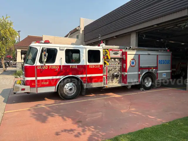 1997 Emergency One Fire Truck/Pumper - Cummins 6CT/ISC 8.3L L6 DIESEL Engine