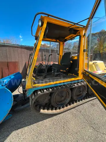 Bombardier Sidewalk Snow Plow Machine