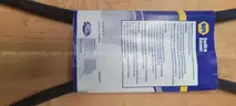 3 NAPA Classical Section Wrapped V-Belts B72 21/32&#x22; X 75&#x22; NOS