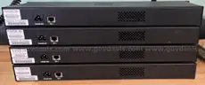 Lot of 4 MikroTik RouterBOARD 493G, 256MB 9 Gigabit Ports 3 MiniPCI USB OSL5 PoE