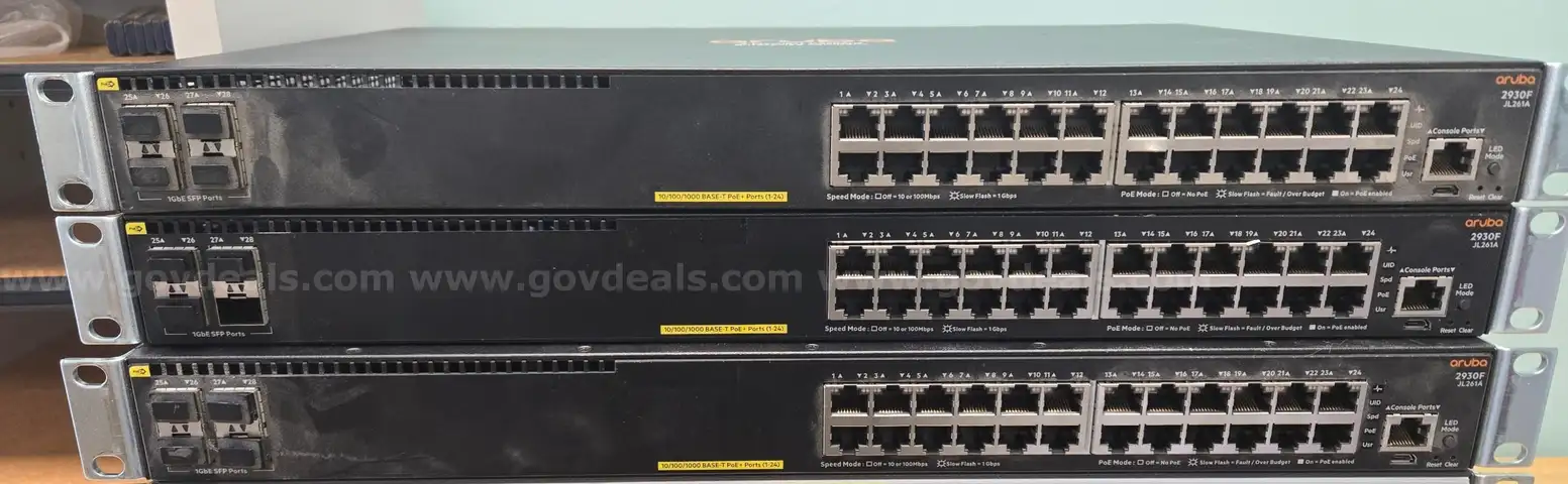 3 HPE Aruba Networking 2930F Switch Series