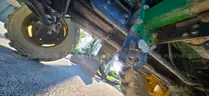 2000 John Deere 4600 HST w/Loader Forks Backhoe Blade ROPS Soft Cab &#x26; Doors