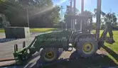 2000 John Deere 4600 HST w/Loader Forks Backhoe Blade ROPS Soft Cab &#x26; Doors