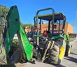 2000 John Deere 4600 HST w/Loader Forks Backhoe Blade ROPS Soft Cab &#x26; Doors