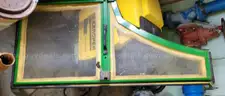 2000 John Deere 4600 HST w/Loader Forks Backhoe Blade ROPS Soft Cab &#x26; Doors