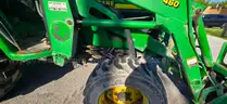 2000 John Deere 4600 HST w/Loader Forks Backhoe Blade ROPS Soft Cab &#x26; Doors