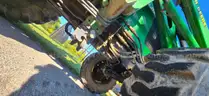 2000 John Deere 4600 HST w/Loader Forks Backhoe Blade ROPS Soft Cab &#x26; Doors