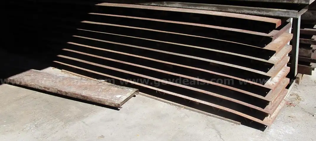 Lot of Nine (9)  18&#x22; x 10&#x27; Concrete Flex Forms