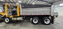 2007 International 7400 DT570 Henderson Dump Bed &#x26; Plow + Wing plow