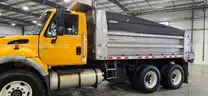 2007 International 7400 DT570 Henderson Dump Bed &#x26; Plow + Wing plow