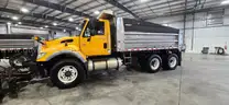 2007 International 7400 DT570 Henderson Dump Bed &#x26; Plow + Wing plow