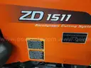 2018 72" Kubota ZD1511 Zero Turn Mower