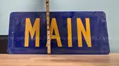 Aluminum Street Sign ** MAIN **