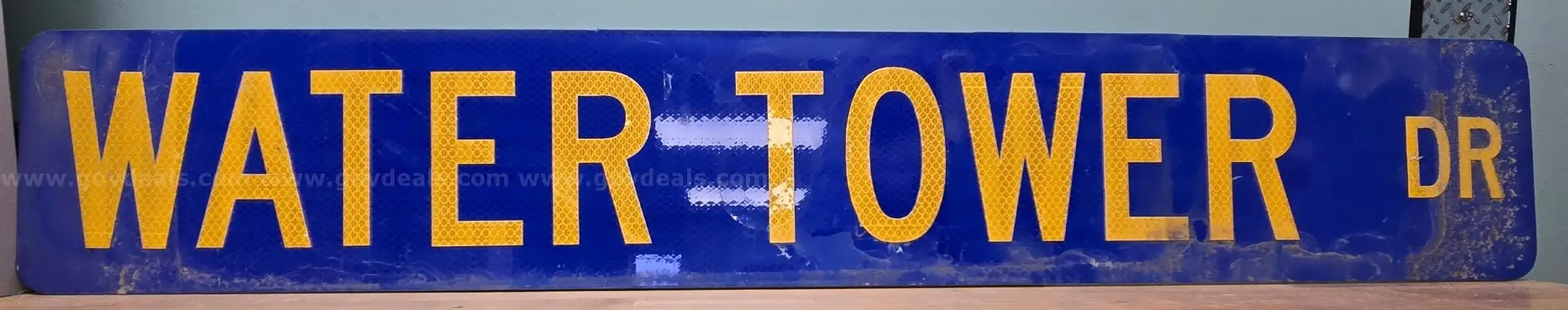 Aluminum Street Sign **  WATER TOWER DR **