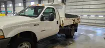2003 Ford F-550 CHASSIS AND CAB, 6.0L V8 OHV 32V TURBO DIESEL.