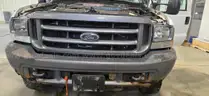 2003 Ford F-550 CHASSIS AND CAB, 6.0L V8 OHV 32V TURBO DIESEL.