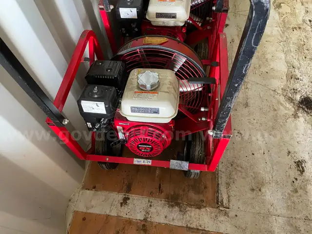 Positive Pressure Ventilation (PPV) fan