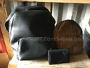 2 backpacks and 1 wallet