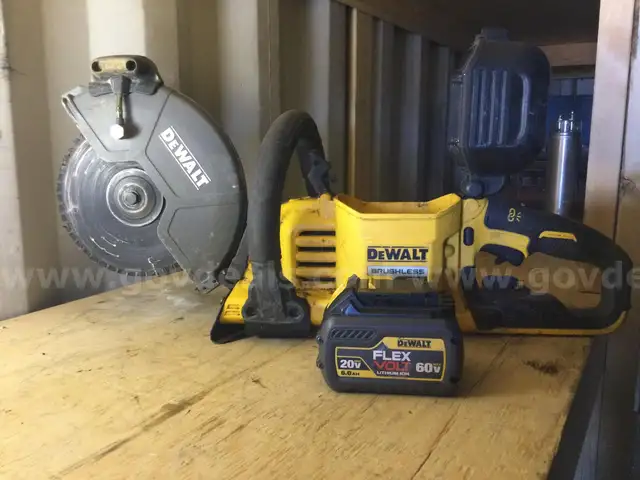Dewalt cut off machine