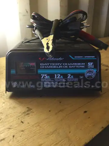 SF-1275A CHARGER 12V 2/12-75A SCHUMACHER