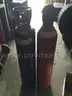 Acetylene and oxygen tanks