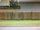Wooden fencing panels