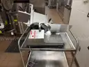 Industrial meat slicer