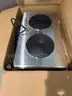 DUAL BURNER COUNTERTOP ELECTRIC RANGE  QTY OF 1