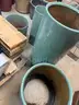 Lot of 7 Round Planters