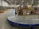 Lot of 7 Atlantis RS19 27" X 10' 24"BF Gravity Roller Flow Conveyor 1.9" 120" #166