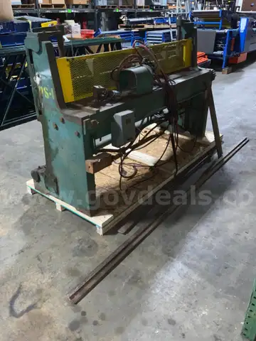 Wysong A-72 PS-1 72&#x22; 16GA Heavy Duty Metalworking Sheet Metal Shear w/Footswitch &#x26; Other Accessories #173