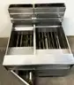 Pitco Frialator SG14 SG18 Natural Gas Double Dual Bay Deep Fryer 40LB/65LB #J14