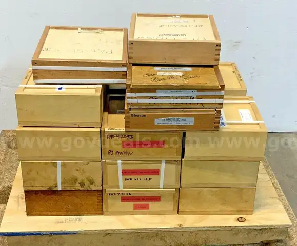 NEW Lot of 26 Gleason Hurth Gear Shaver Cutters Deburring Chamfering Pinion Tool #JU11