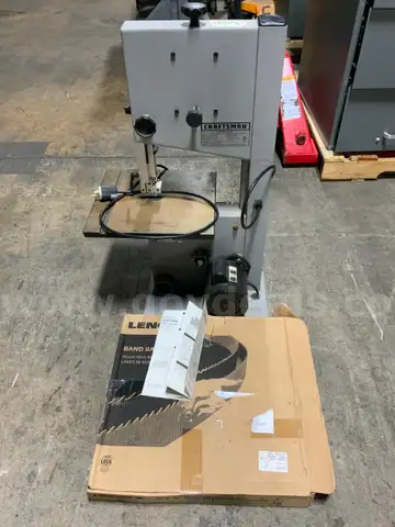 Craftsman 119.214000 10&#x22; Electric Woodworking Bandsaw 9-5/8&#x22; Throat 1/3HP 120V 60Hz 3.5A w/Extras #S4