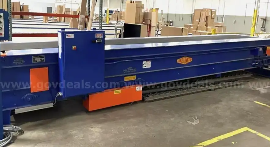 Stewart Glapat Adjustoveyor Telescopic Conveyor Dock Loader Long John 2374T30FB #A15