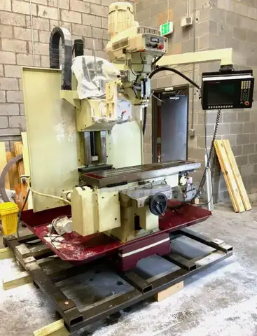 Acer E-1350B 2001 Vertical CNC Bed Mill 50&#x22; X 13&#x22; Table w/ Anilam 3000M Control #D3