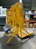 McCall Yellow Electric Dumper Tote Unloader Hopper On Wheels 92&#x22; X 51&#x22; X 91&#x22; #B28