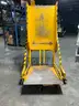 McCall Yellow Electric Dumper Tote Unloader Hopper On Wheels 92&#x22; X 51&#x22; X 91&#x22; #B28