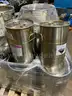 Lot of 10 Stainless Steel Tanks Vessels Canisters Varying Sizes #V10