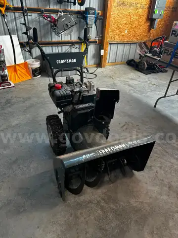 Craftsman 9 HP 29&#x22; 2 Stage Electric Start Gas Snow Blower Thrower #D5