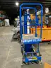 Upright UL20 068000-000 Single Vertical Mast Boom Portable Personnel Lift 350LB Max 20&#x27; #J1