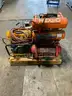 Lot of Tools Shop Equipment Supplies Portable Air Compressor Jack Stand Nail Gun Vise Hardware Fittings #W22