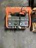 Lot of Tools Shop Equipment Supplies Portable Air Compressor Jack Stand Nail Gun Vise Hardware Fittings #W22