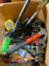 Huge Lot of Miscellaneous Tools Band Saw Circular Saw Come Along Pipe Wrenches Sockets Bench Grinders Sander Hammer #W24