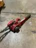 Huge Lot of Miscellaneous Tools Band Saw Circular Saw Come Along Pipe Wrenches Sockets Bench Grinders Sander Hammer #W24