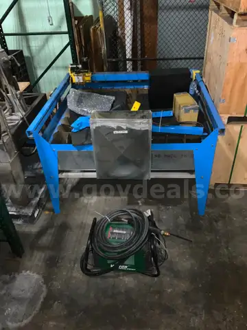 PlasmaCam DHC2 CNC Plasma Cutting Table 4&#x27; X 4&#x27; Profiling System w/ DesignEdge &#x26;  Cutmaster 82 #W28